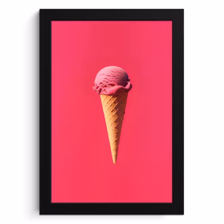 KitchenYeah - Cucina - Cornice per foto - Paletta per gelato - Rosa - Corno — 1