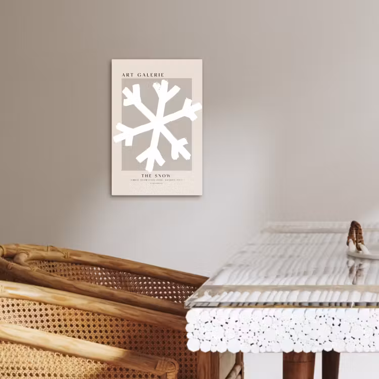 Fiocco di neve - Bianco - Inverno - Natale — 4