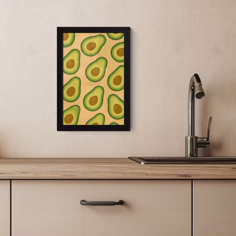KitchenYeah - Cucina - Cornice per foto - Avocado - Modello - Verde - Fossa — 3