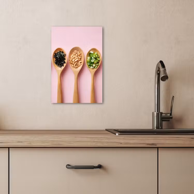 KitchenYeah - Cucina - Tela - Ingredienti - Cucchiai - Legno - Rosa — 1