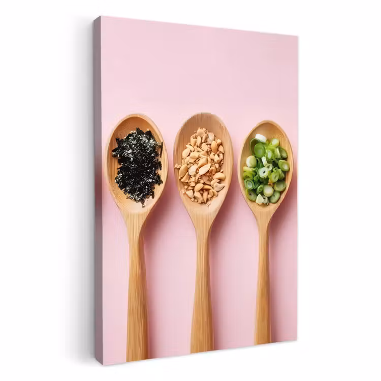KitchenYeah - Cucina - Tela - Ingredienti - Cucchiai - Legno - Rosa — 2