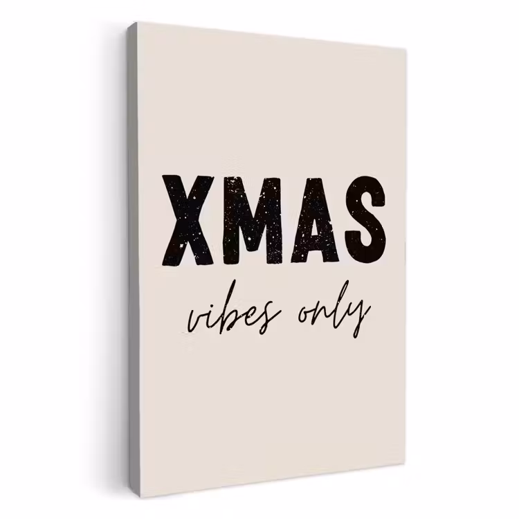 Natale - Proverbio - solo vibrazioni natalizie - Beige — 1