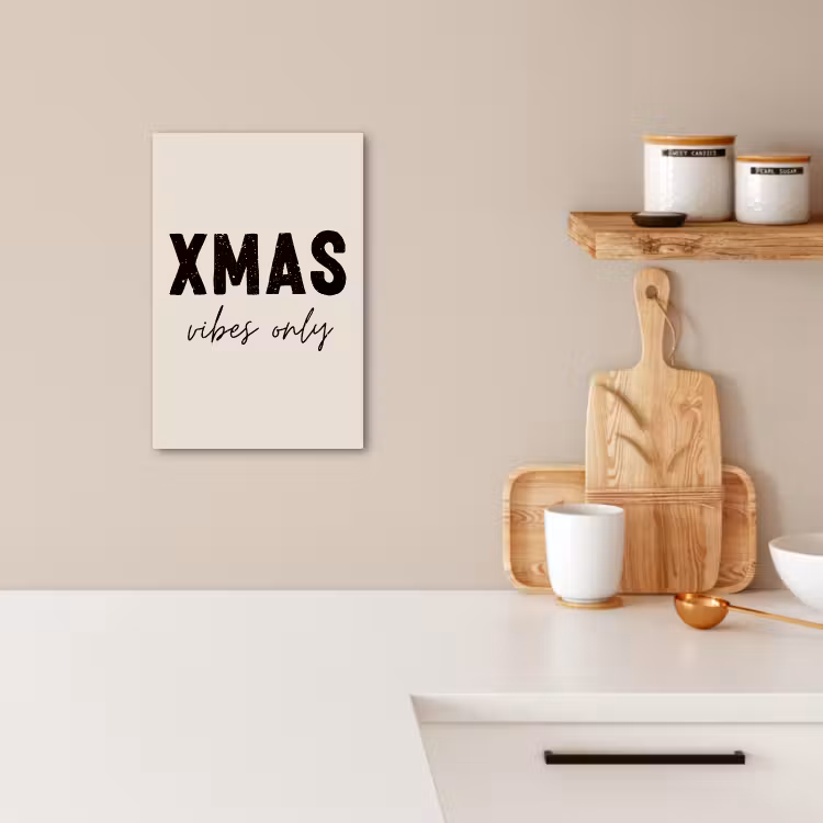 Natale - Proverbio - solo vibrazioni natalizie - Beige — 2