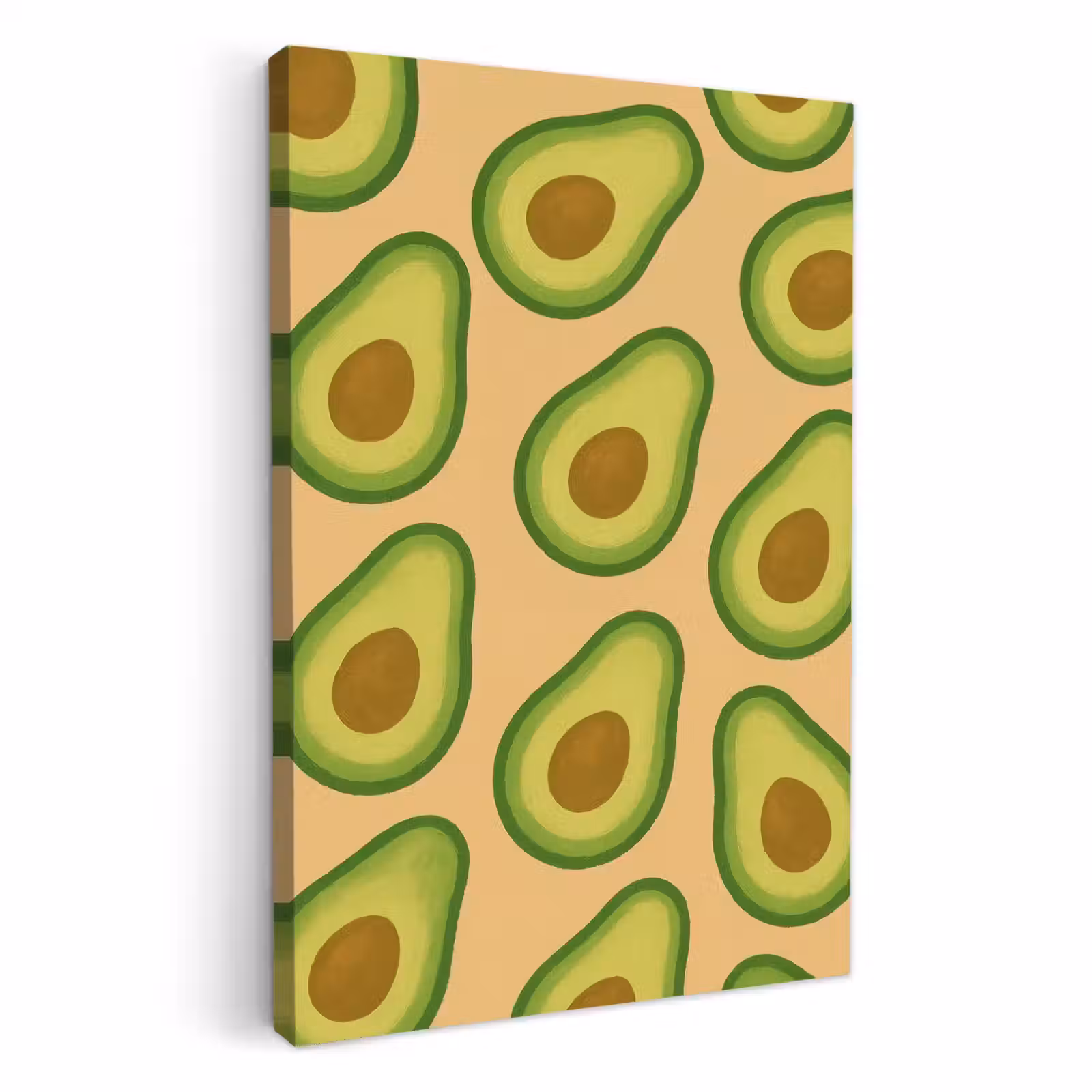 Dipinti su tela - Avocado - Modello - Verde - Fossa — 1