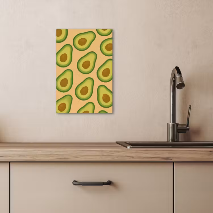 Dipinti su tela - Avocado - Modello - Verde - Fossa — 4