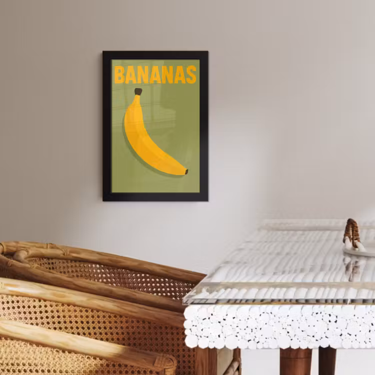 KitchenYeah - Cucina - Cornice per foto - Banana - Minimalista - Giallo — 3
