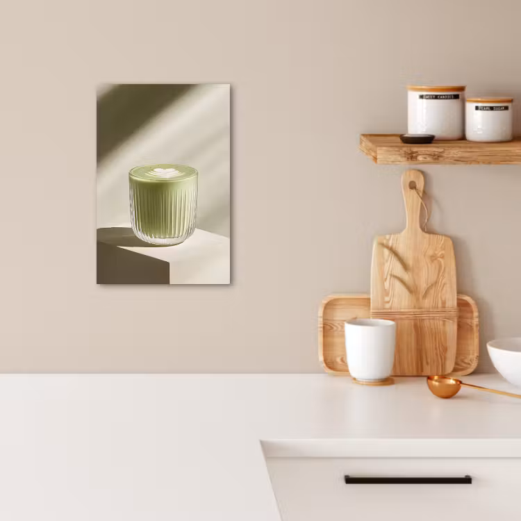 KitchenYeah - Cucina - Tela - Matcha - Vetro - Verde - Minimalista — 3