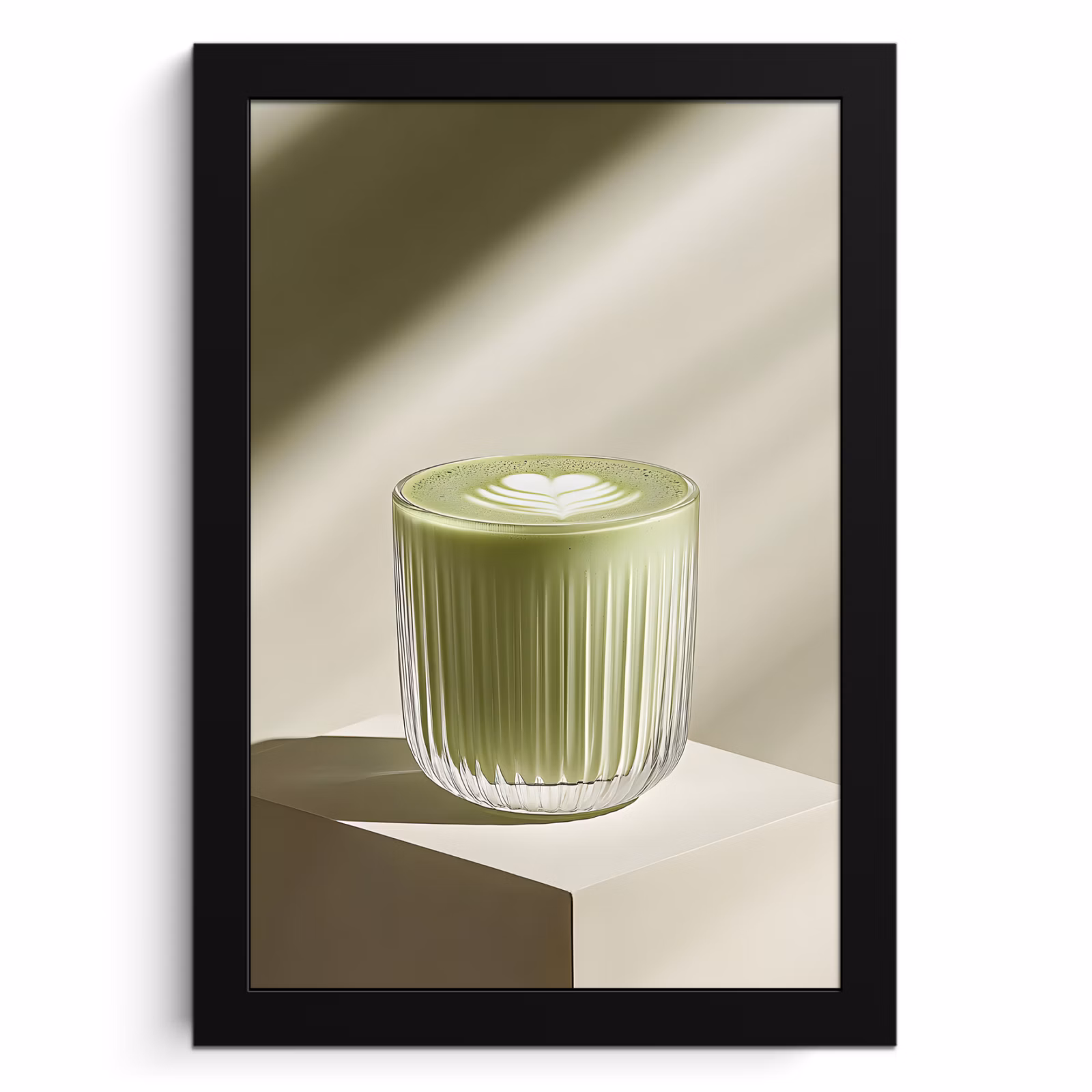 Cornice per foto - Matcha - Vetro - Verde - Minimalista — 1