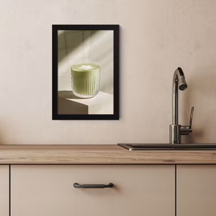 Cornice per foto - Matcha - Vetro - Verde - Minimalista — 4