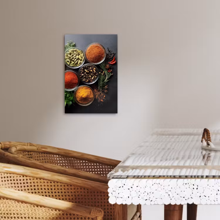 KitchenYeah - Cucina - Tela - Bicchieri - Vassoi - Foglie - Erbe — 1