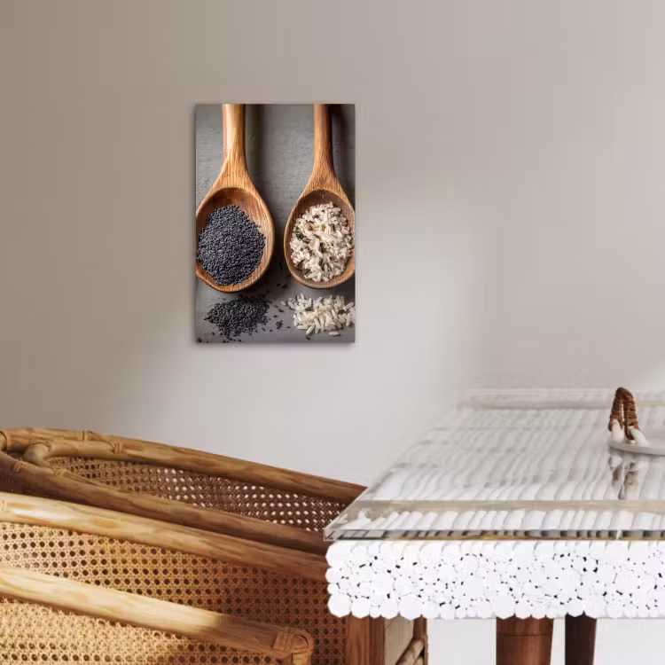 KitchenYeah - Cucina - Tela - Legno - Cucchiai - Riso - Semi — 4