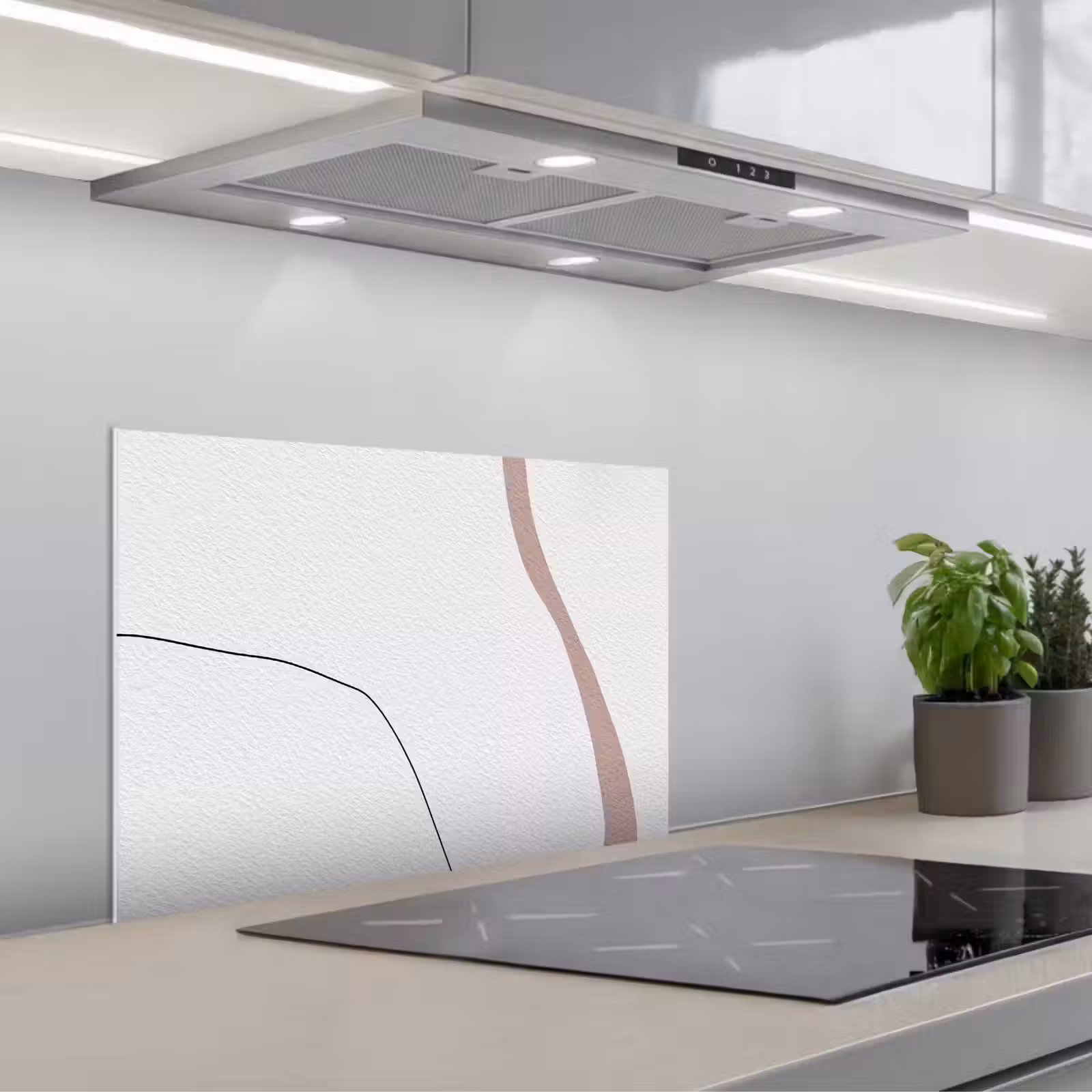 Paraschizzi cucina - Linea - Pastello - Design — 1