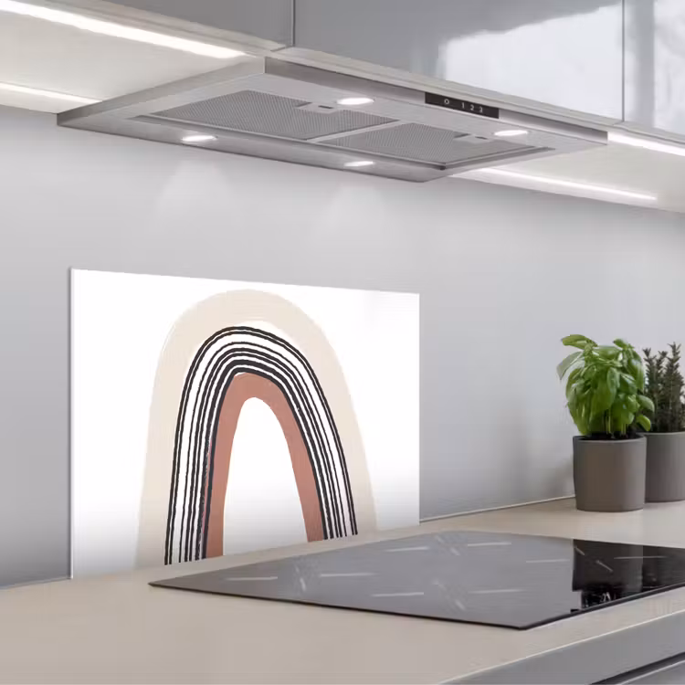 Paraschizzi cucina - Arcobaleno - Pastello - Design — 1