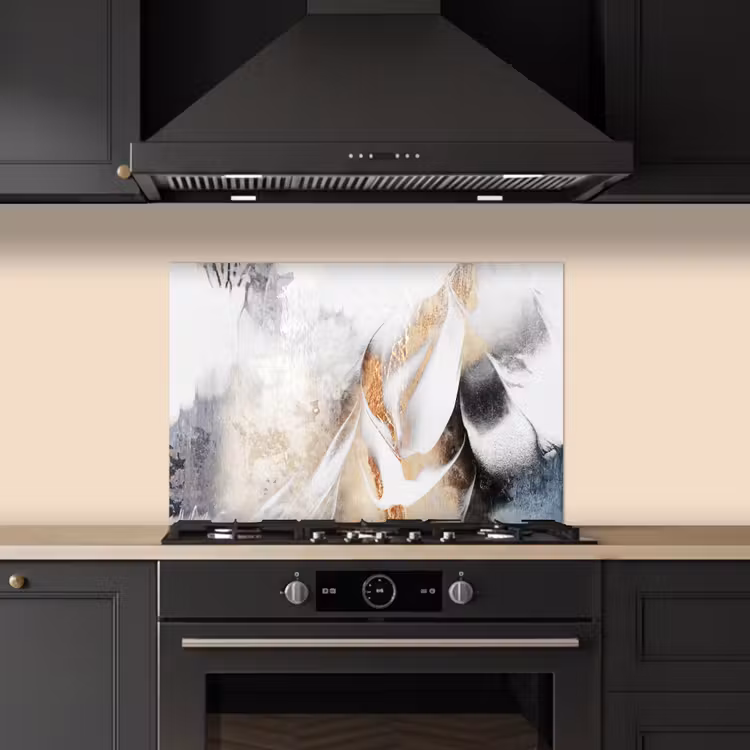 Paraschizzi cucina - Astratto - Oro - Design - Luxe — 5
