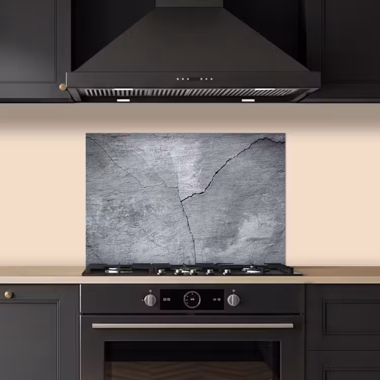 Paraschizzi cucina - Calcestruzzo - Grigio - Crepe — 5