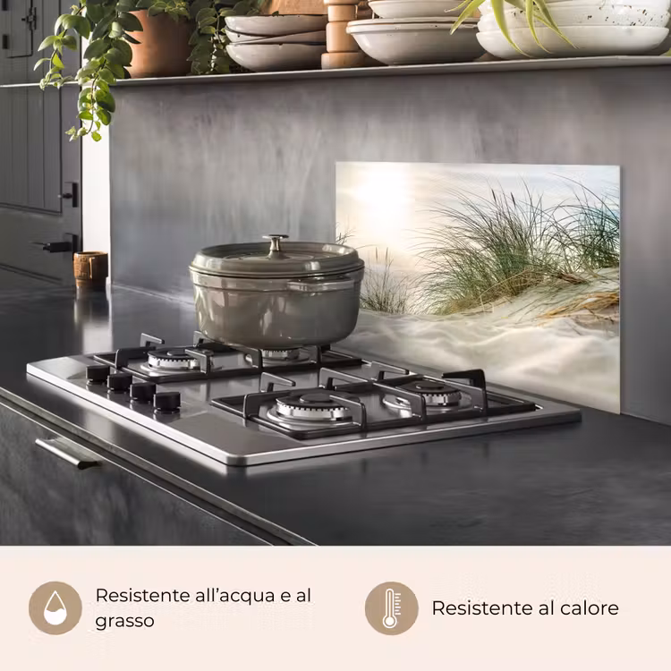 Paraschizzi cucina - Dune - Isole Wadden - Acqua — 2