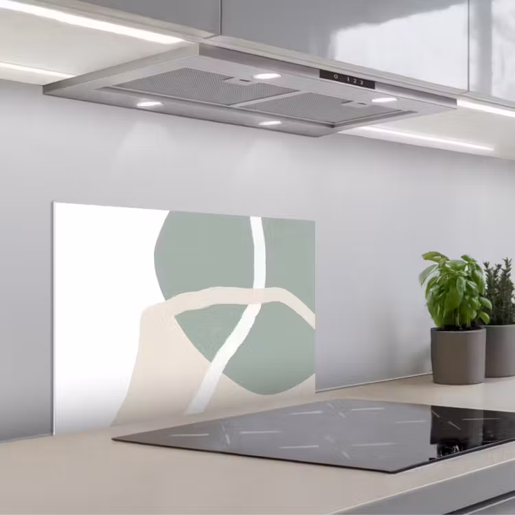 Paraschizzi cucina - Minimalismo - Pastello - Design — 1