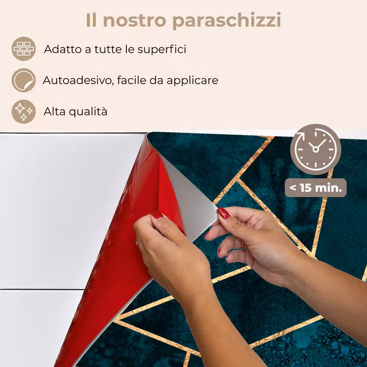 Paraschizzi cucina - Pietre - Oro - Lusso - Modelli - Astratto — 4