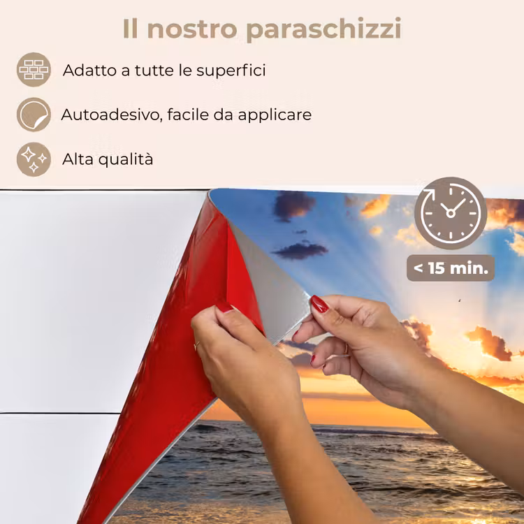 Paraschizzi cucina - Spiaggia - Tramonto - Mare - Nuvole - Orizzonte — 4