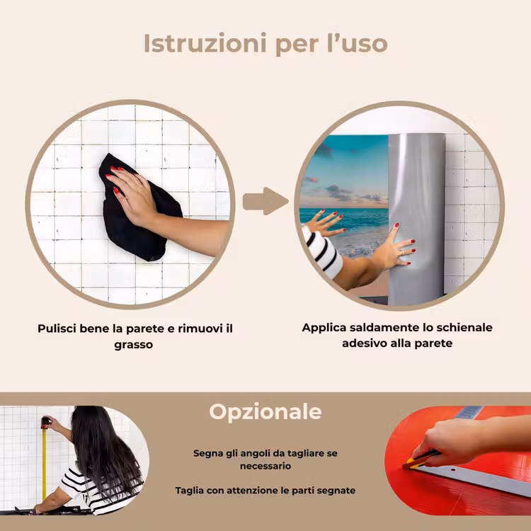 Paraschizzi cucina - Tramonto - Spiaggia - Mare - Estate - Blu — 6