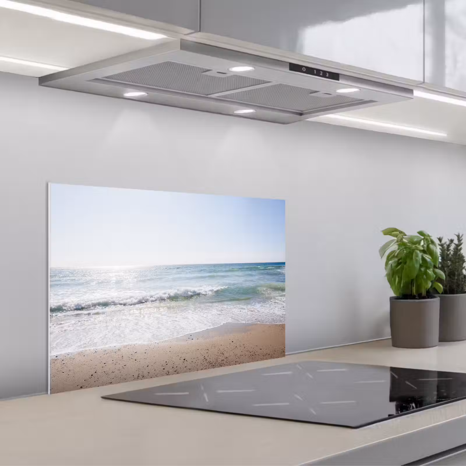 Paraschizzi cucina - Spiaggia - Acqua - Turchese — 1