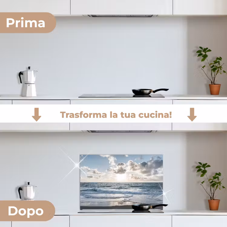 Paraschizzi cucina - Mare - Nuvole - Germania — 7