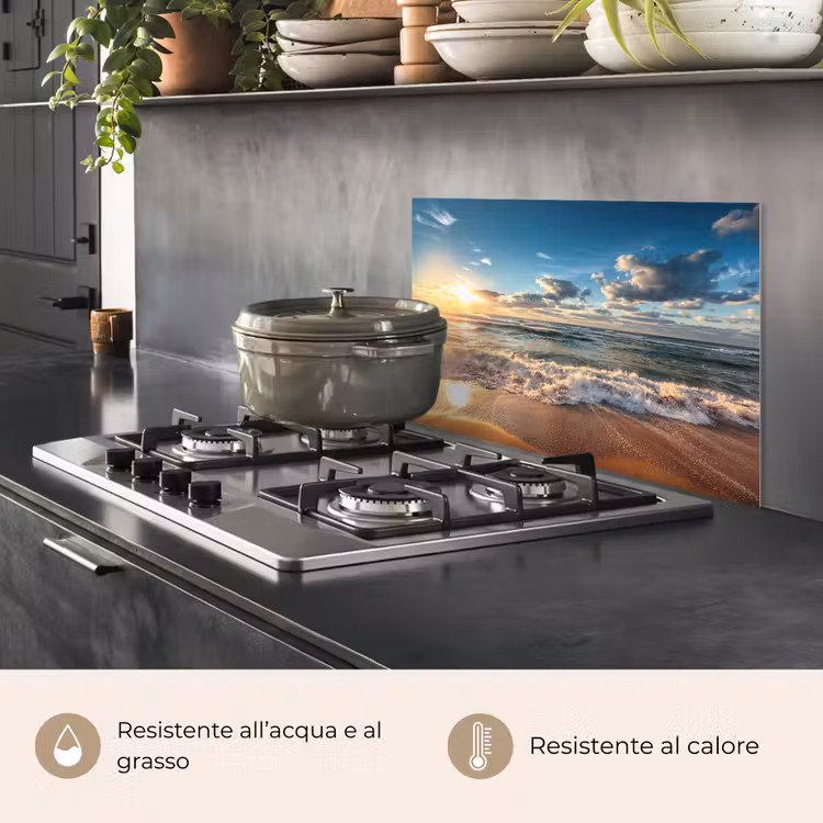 Paraschizzi cucina - Spiaggia - Mare - Tramonto — 2