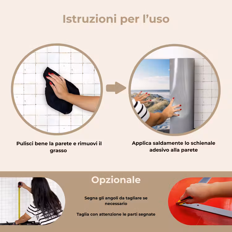 Paraschizzi cucina - Duna - Gabbiano - Spiaggia - Mare - Sole — 6
