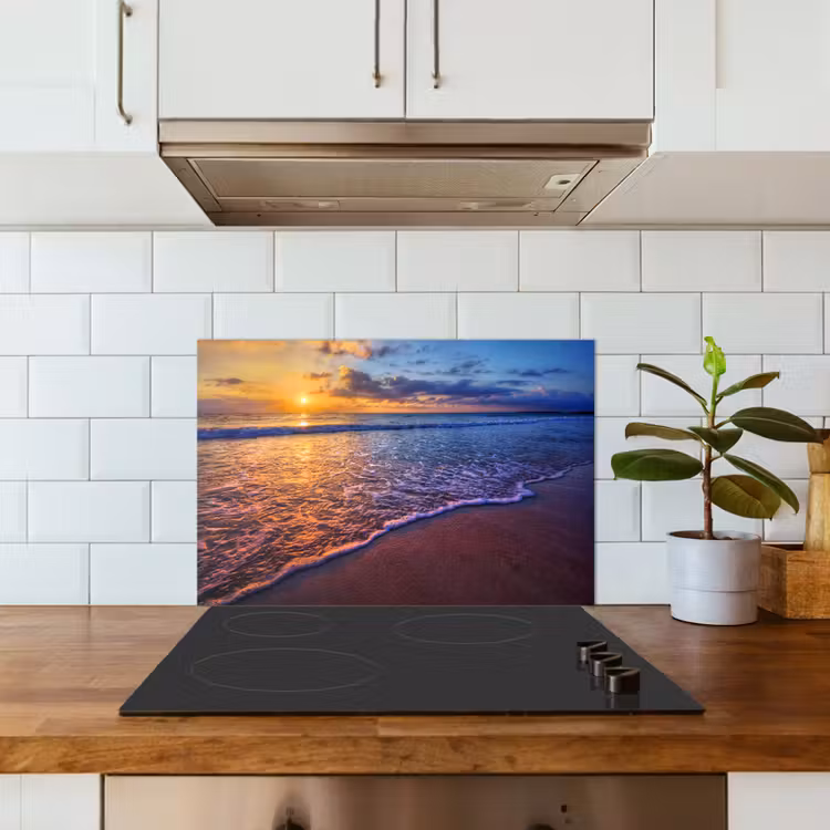 Paraschizzi cucina - Mare - Spiaggia - Tramonto - Nuvole - Orizzonte — 3