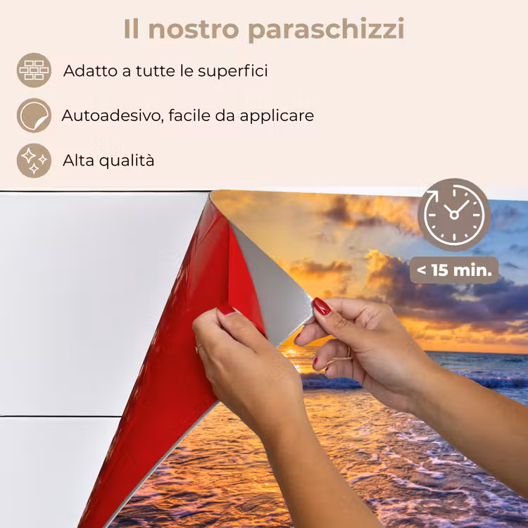 Paraschizzi cucina - Mare - Spiaggia - Tramonto - Nuvole - Orizzonte — 4