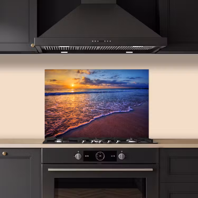 Paraschizzi cucina - Mare - Spiaggia - Tramonto - Nuvole - Orizzonte — 5
