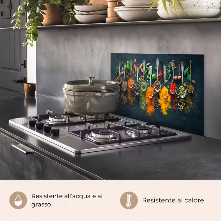 Paraschizzi cucina - Erbe - Spezie - Cucchiai — 2