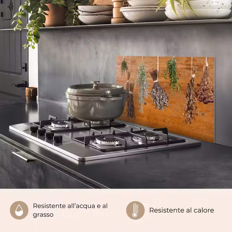 Paraschizzi cucina - Essiccazione delle erbe — 2