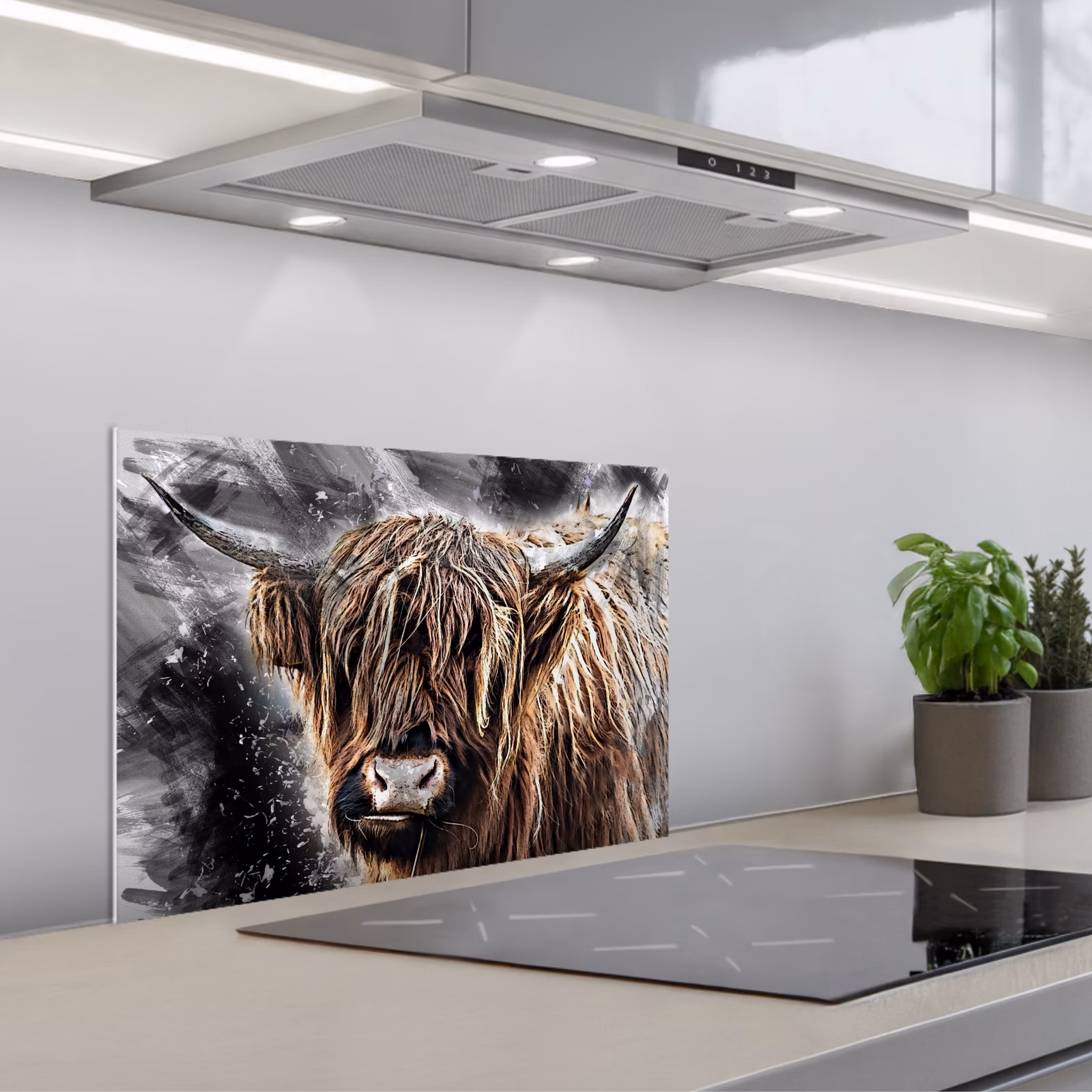 Paraschizzi cucina - Arte naturale — 1