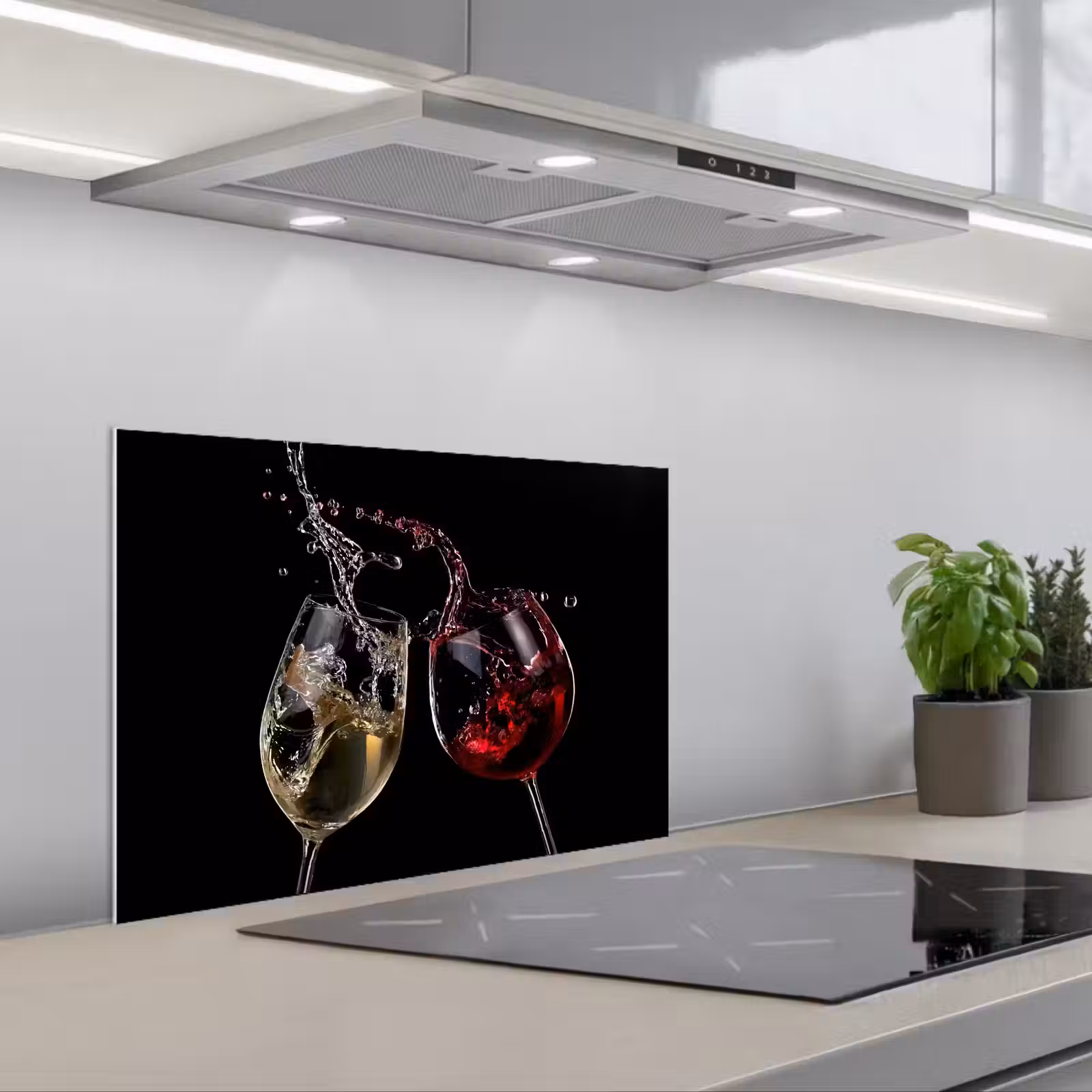 Paraschizzi cucina - Aumentare il contrasto — 1