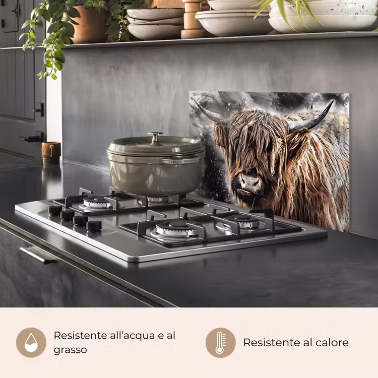 Paraschizzi cucina - Arte naturale — 2