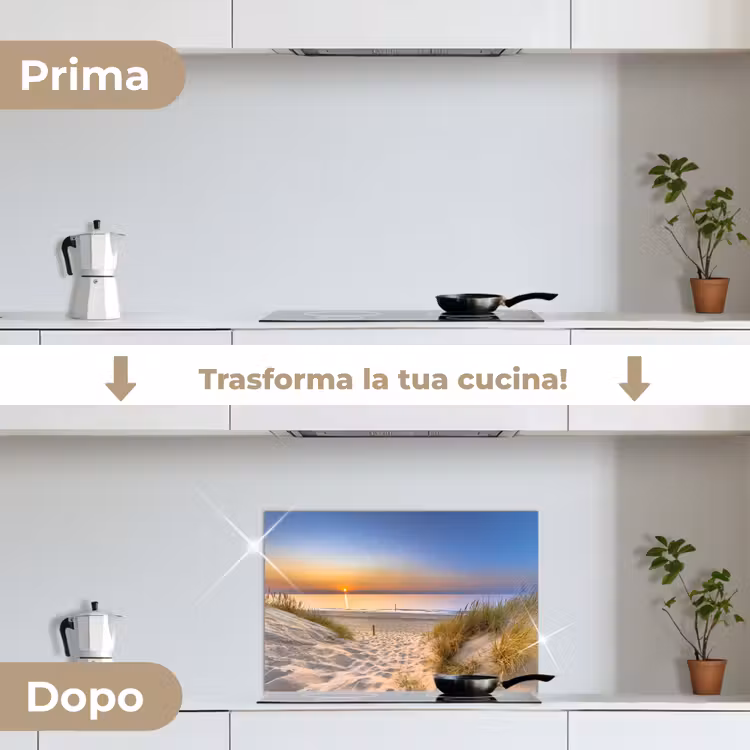 Paraschizzi cucina - Dune all'alba — 7