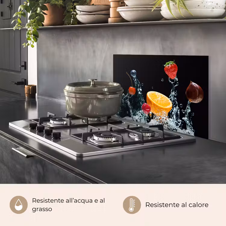 Paraschizzi cucina - Fontana fruttata — 2