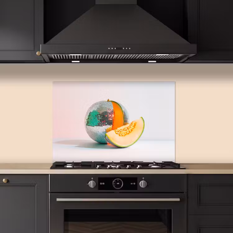 Paraschizzi cucina - Disco - Discoball - Melone - Pastello — 5