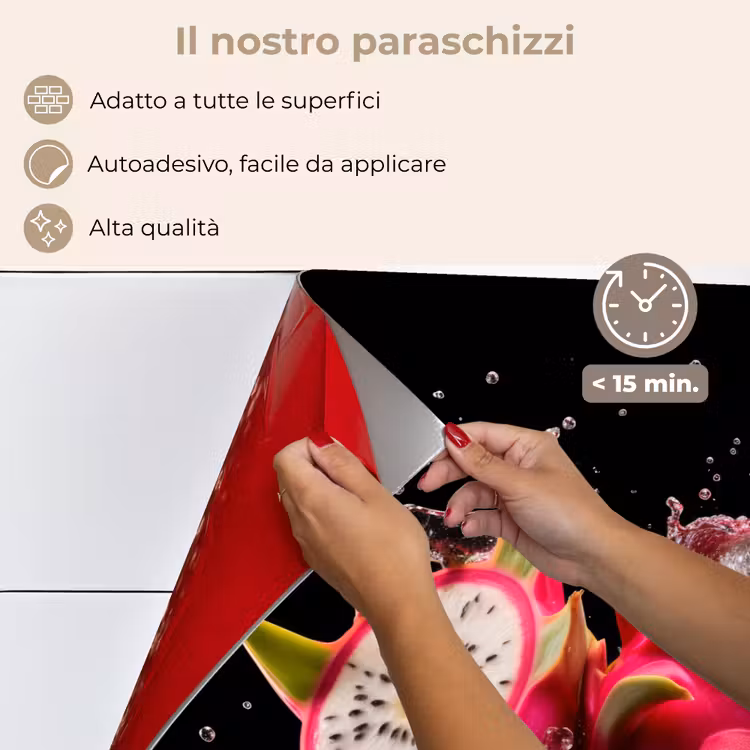 Paraschizzi cucina - Frutto del drago - Nero - Acqua - Frutto - Frutta — 4