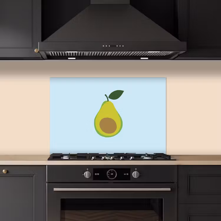 Paraschizzi cucina - Avocado - Illustrazione - Verde - Frutta — 5