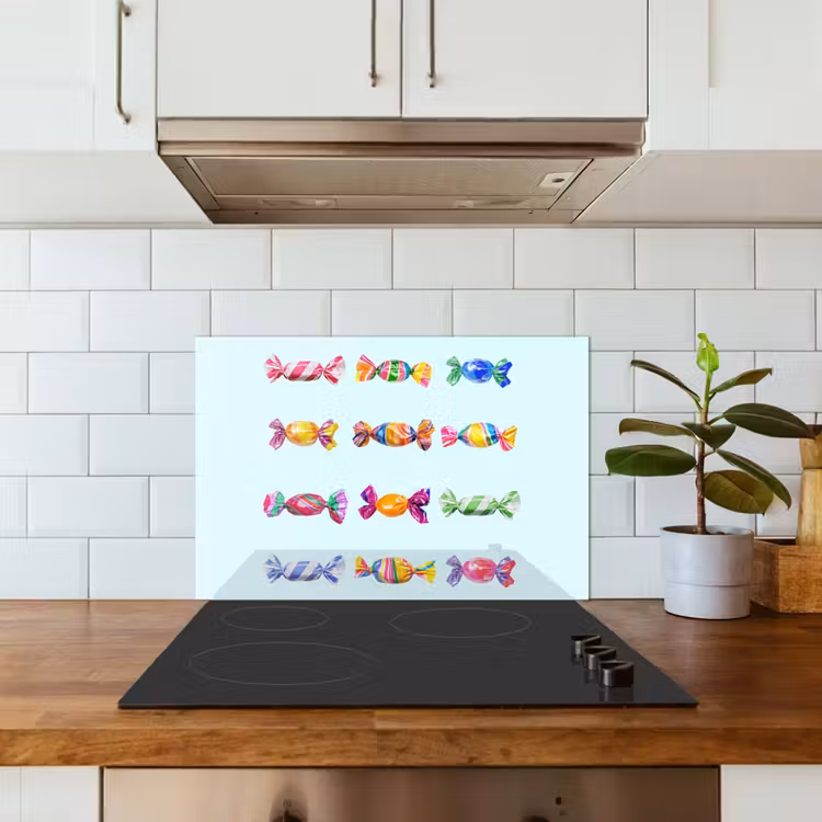 Paraschizzi cucina - Caramelle - Realistiche - Colorate — 3