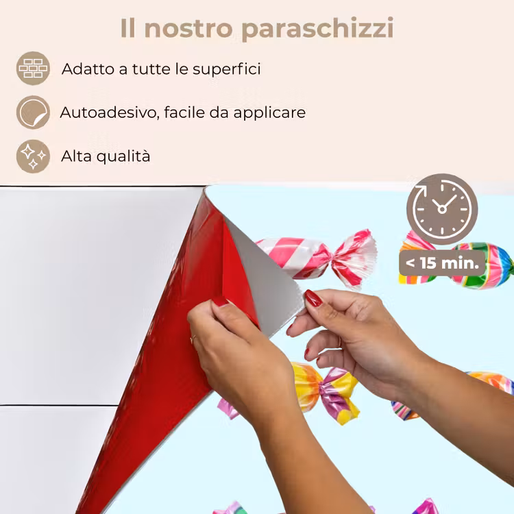 Paraschizzi cucina - Caramelle - Realistiche - Colorate — 4