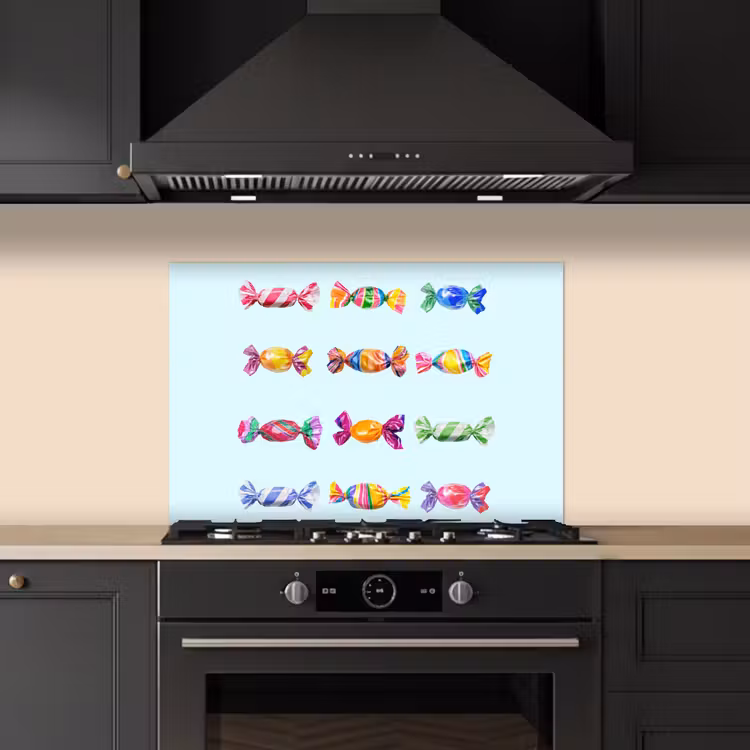 Paraschizzi cucina - Caramelle - Realistiche - Colorate — 5