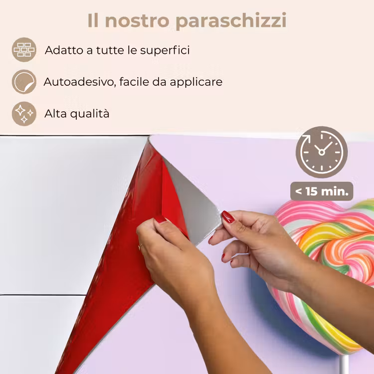 Paraschizzi cucina - Cuore - Lecca-lecca - Caramella — 4