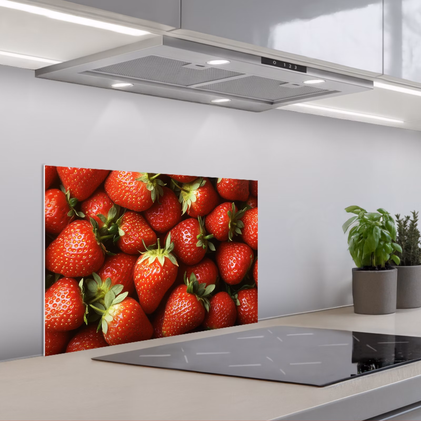 Paraschizzi cucina - Fragola - Frutta - Rosso — 1