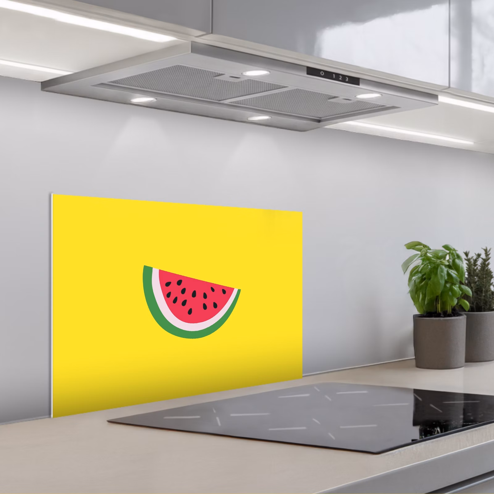 Paraschizzi cucina - Frutta - Anguria - Giallo — 1
