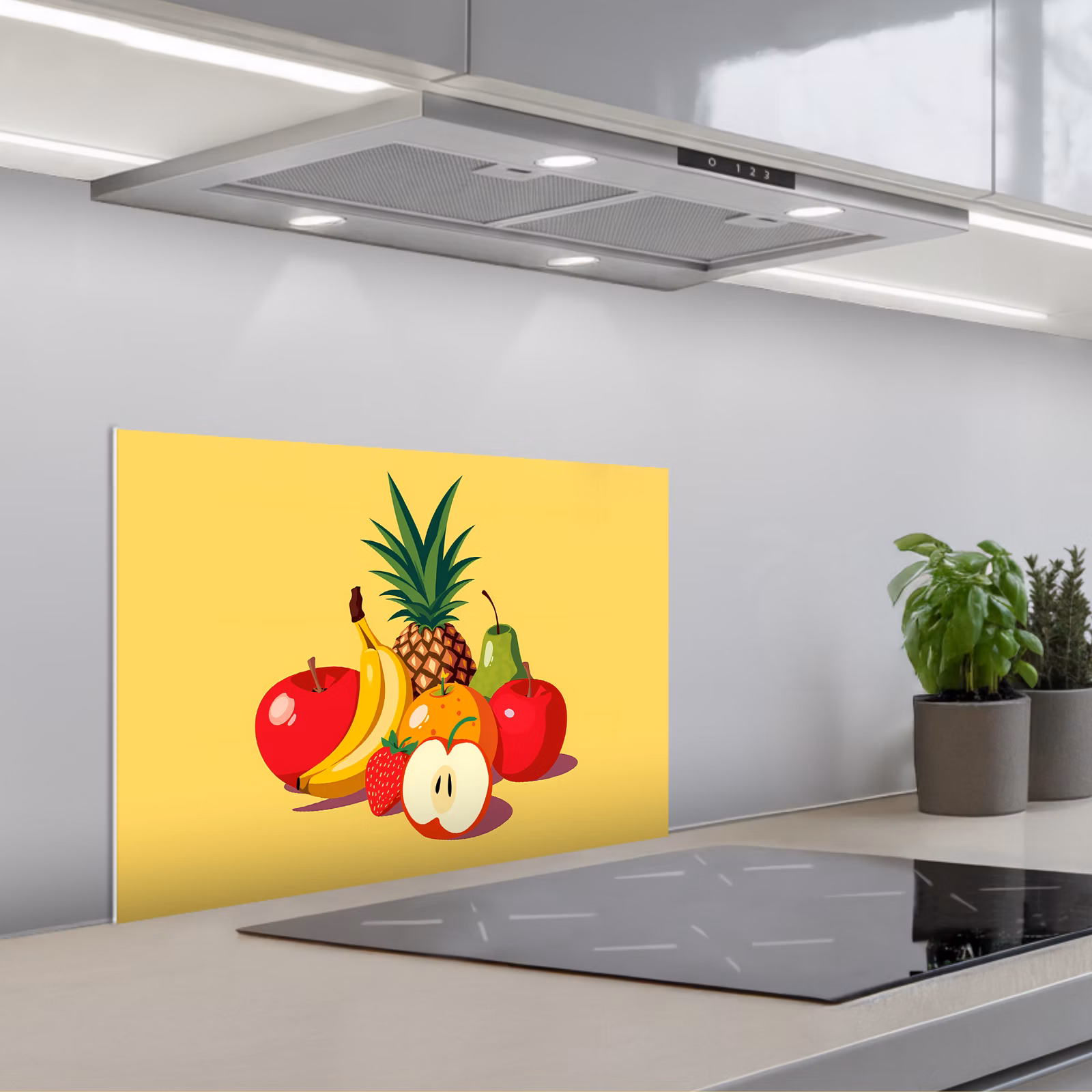 Paraschizzi cucina - Frutta - Illustrazione - Colorato — 1
