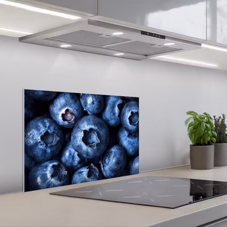 Paraschizzi cucina - Bacche - Blu - Frutta — 1