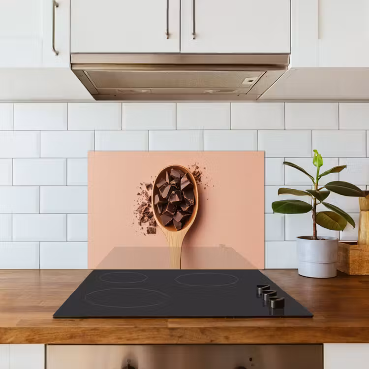 Paraschizzi cucina - Cioccolato - Legno - Cucchiaio — 3